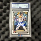 Konnor Griffin Signed 2024 1st Bowman Draft  Paper Card # BD-22 PSA/DNA Pirates