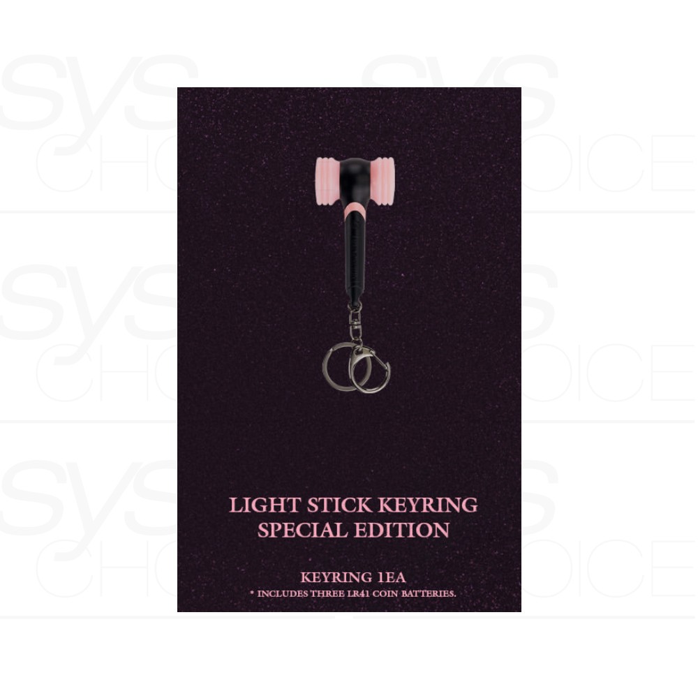 BLACKPINK Official Goods Light Stick Keyring SPECIAL EDITION +