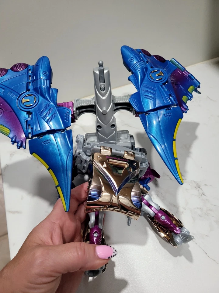 Трансформеры Beast Wars Depth Charge Transmetals Винтаж с Бластером Без Дисков - Изображение 4 из 4