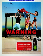 Tag Fast Move Body Spray 2005 Trade Print Magazine Ad Poster ADVERT