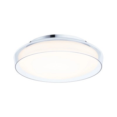 Selection Bathroom LED Deckenleuchte Luena IP44 3000K 860lm 230V 16,5W Glas, Chr