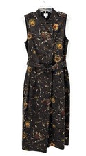 dress with velvet Midnight Navy Burnout Velvet Maxi Dress L