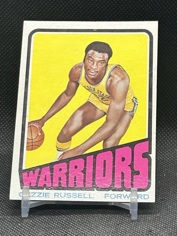 1972-73 Topps #112 Cazzie Russell BASKETBALL Golden State Warriors 🔥🏀🔥