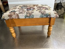 Small Footstool/sewing box
