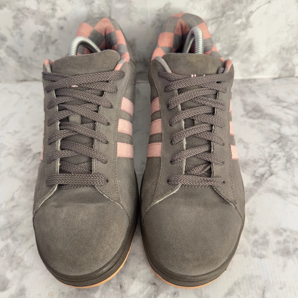 Adidas Campus SK Womens 10 Original Brown Pink Suede Sneakers Low Shoes 077909 - Image 4 of 4