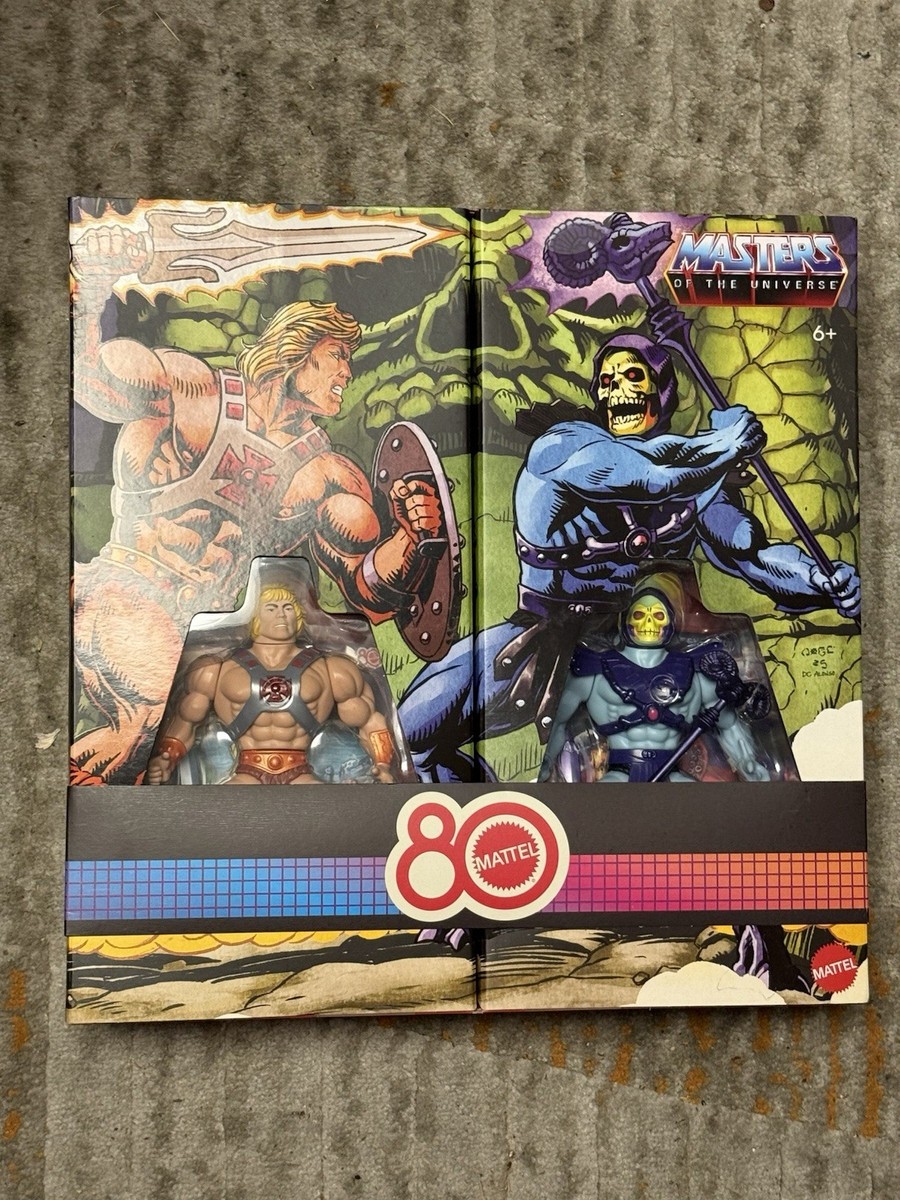 Masters of the Universe He-Man & Skeletor Mattel 80th Anniversary