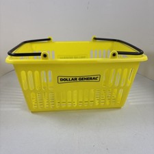 Dollar General Logo Toy Miniature Small Plastic Pretend Shopping Basket