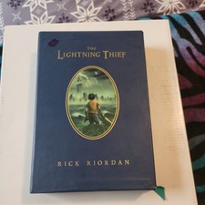 The Lightning Thief by Rick Riordan (2009 First Deluxe Edition) HC/Slipcase