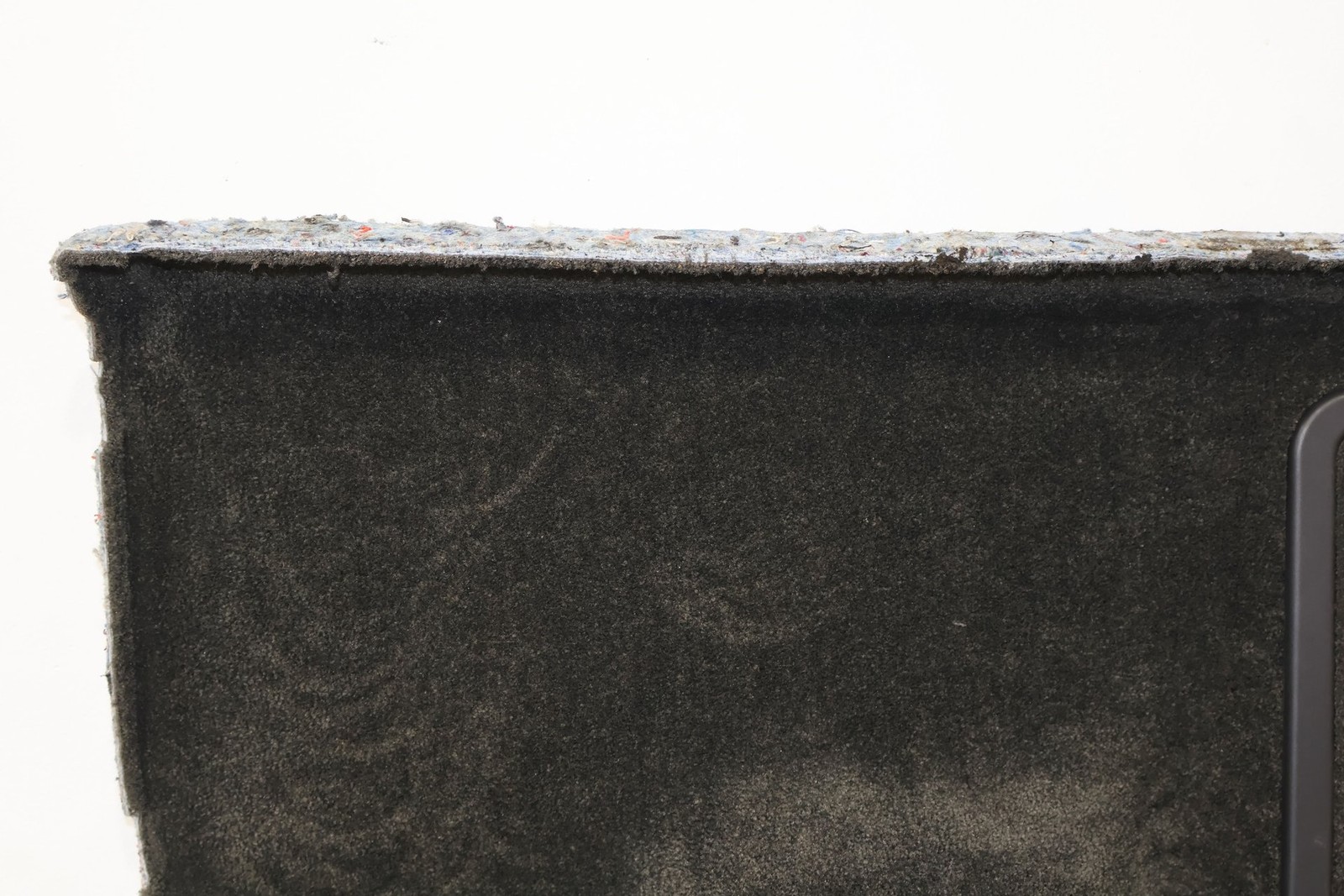06-12 Bentley Flying Spur Carpeted Rear Seat Cover Panel (Dark Gray) 3W5867714G