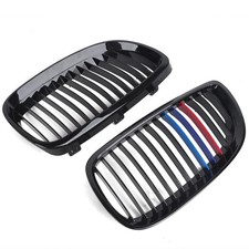 Kühlergrill Frontgrill M-Farbe Schwarz Glanz Für BMW 3ER E92 E93 Coupe 07-10 AF