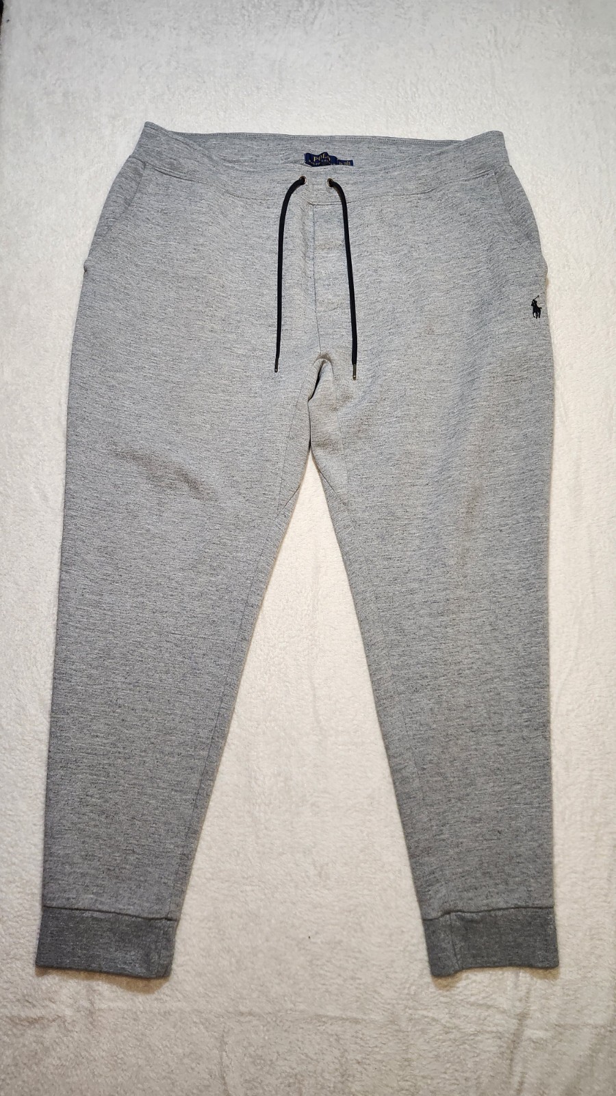 Polo Ralph Lauren Gray Jogger Sweat Pants Mens XXL Activewear Drawstring