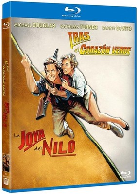 Pack Tras el Corazón Verde + La Joya del Nilo Blu-ray REGION LIBRE.A-B-C.- (2026