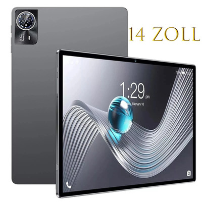 2025 Neueste Tablet 24GB RAM 256GB ROM Android 15 Octa-Core 8580mAh 2.4K 14 Zoll