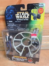 1997 Star Wars POTF Millennium Falcon Gunner Station Han Solo Kenner Sealed