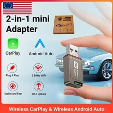  Wireless CarPlay Adapter For iPhone Apple  USB Wireless Dongle Plug ＆ Play