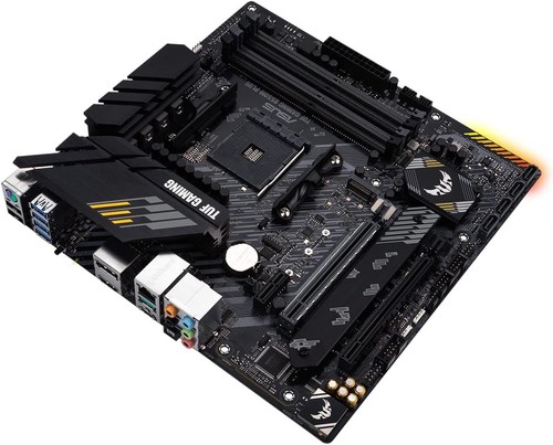 ASUS TUF Gaming B550M-PLUS, AMD B550 (Ryzen AM4) Micro ATX Motherboard (PCIe 4.0 - Imagen 7 de 10