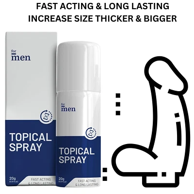 2 x spray ForMen Long Last Sexual Delay pour hommes - 20 g | Aucun effet seco...