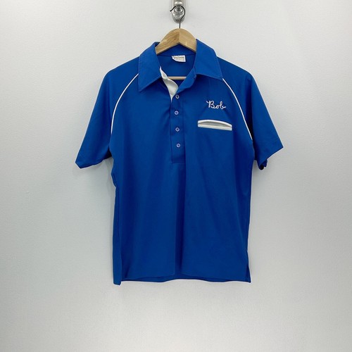 Vintage 70s Bowling Shirt with Chain Stitched Name USA Large eBay