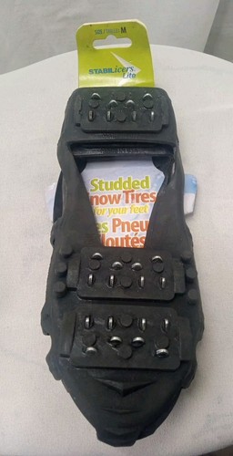 STABILICERS LITE SIZE M MEDIUM MADE IN MAINE USA Ice Spikes Cleats - Picture 3 of 10