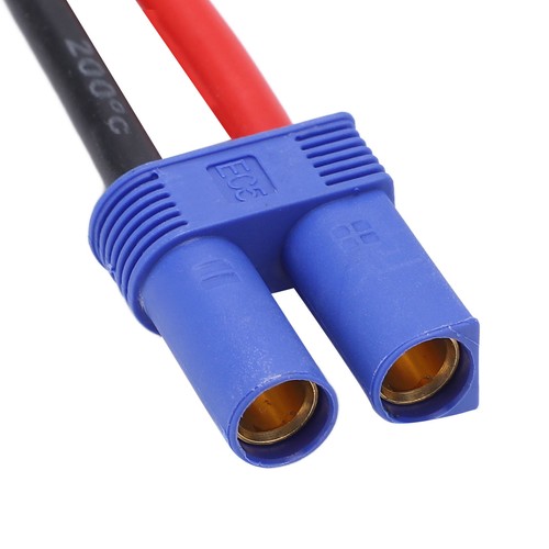 T Shaped Male Plug To EC5 Female Plug Conversion Adapter 93mm 12AWG For RC C GF0 - Picture 6 of 17