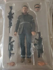 NECA T-800 Terminator Dark Fate Movie 7" Figure Arnold Schwarzenegger Loose