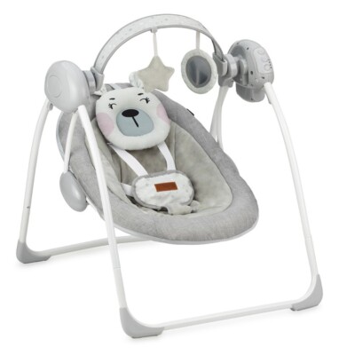 Liss Sdraietta Neonato Elettrica 9Kg Dondolo Altalena Neonati