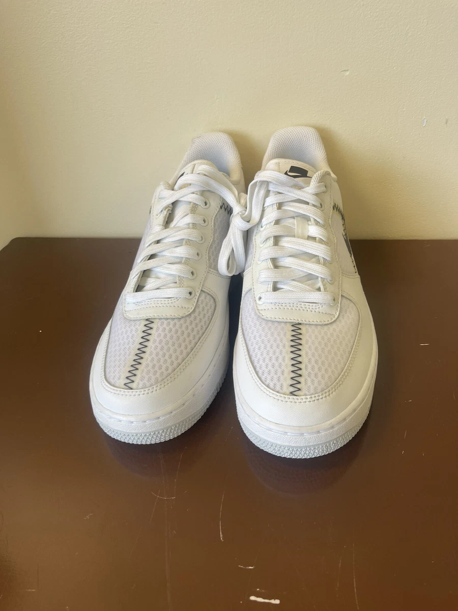 Air force 1 lv8 hotsell trainers white black pure platinum