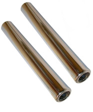 Vw Chrome Tail Pipe Pair Beetle Super-beetle 1960-1974 Karman Ghia 1960-74 225mm Vw Chrome Tail Pipe Pair Beetle Super-beetle 1960-1974 Karman Ghia 1960-74 225mm