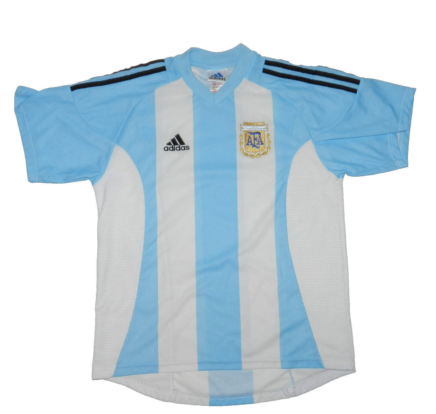 2002 Adidas Argentina Jersey Men's S Made in Arg Camiseta World Cup