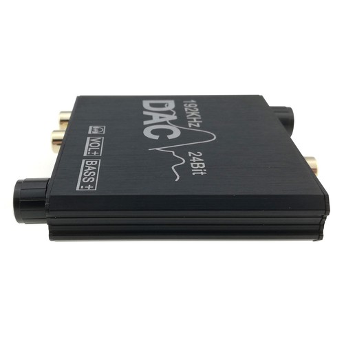 Optical Coax to Analog Audio Signal Converter RCA 3.5mm Output Volume Control - Picture 8 of 9