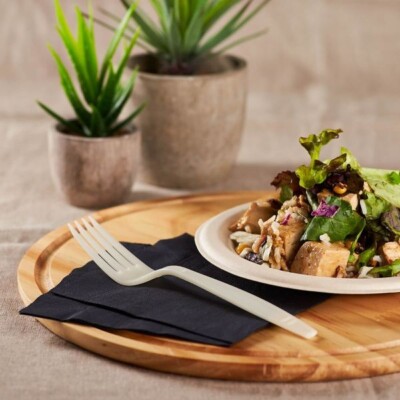 Karat Earth Heavy Weight Bio-Based Forks Wrapped - 1,000 pcs, KE-U2030