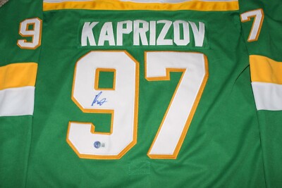 KIRILL KAPRIZOV SIGNED MINNESOTA WILD NHL HOCKEY JERSEY 1 THE
