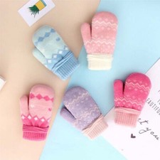 String On Gloves Children's Warm Winter Unisex Gift Best mittens Knitted Lovely