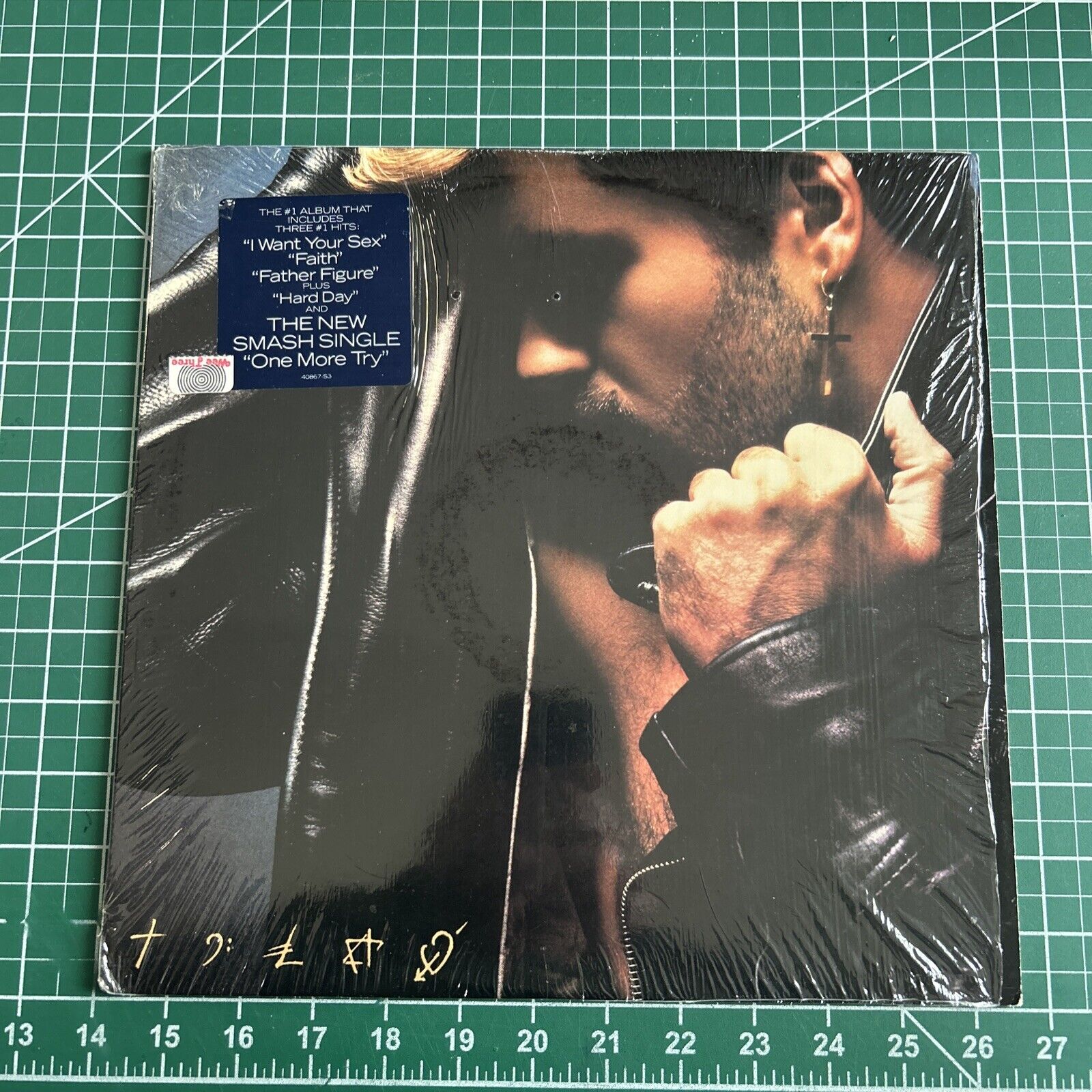 George Michael Faith Vinyl LP In Shrink! Hype Stickers And Insert! 1987