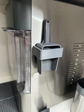 small  ice scoop with MAGNETIC holder gray FREE SHIPPING