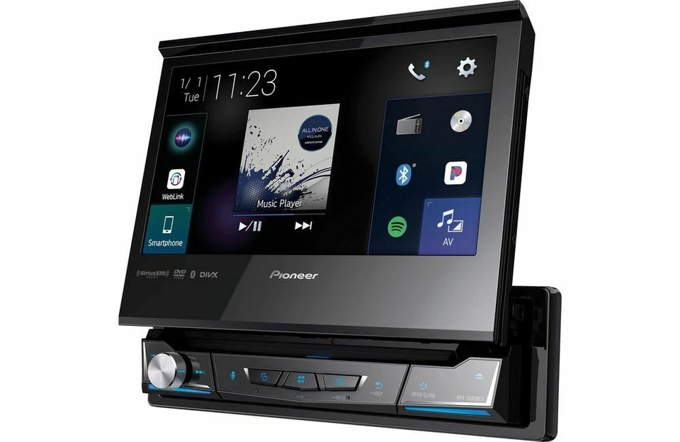 Pioneer AVH-3500NEX 7" DVD/CD Stereo Receiver w/ NVX Waterproof Rear View Camera - Image 2 of 4