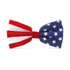 USA flag 100 polyester Bow Tie