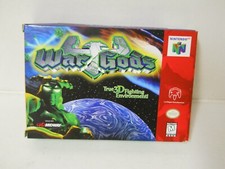 Nintendo 64 War Gods Video Game Box Manual Leaflets Poster Complete