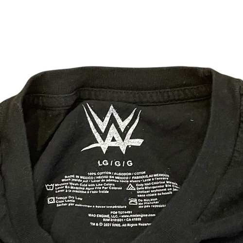 WWE Wrestlemania VII Macho Man Ultimate Warrior Bret Hart Wrestling T-Shirt Lrg - 第 3/3 張圖片