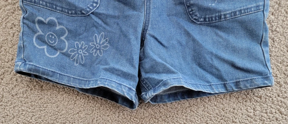 Epic Threads Scribble Paperbag Shorts Girls XL Sketch Wash Patch Pocket Pull On - Image 4 of 4