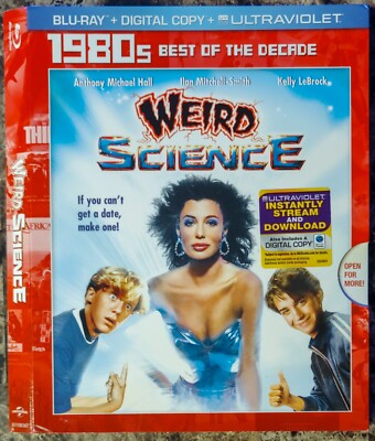 Weird Science 1980's Best of the Decade Blu-ray 2013 Gatefold SLIPCOVER ONLY