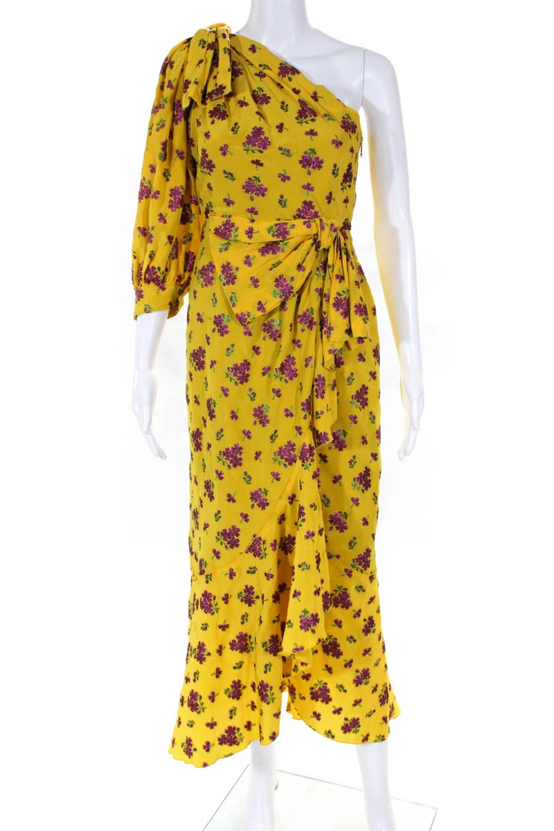 Gucci yellow best sale dress