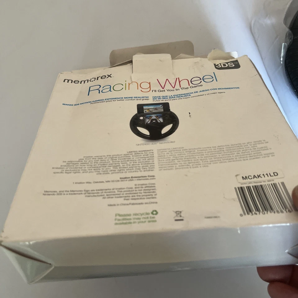 Memorex Racing Wheel For Nintendo 3DS - Image 4 of 4