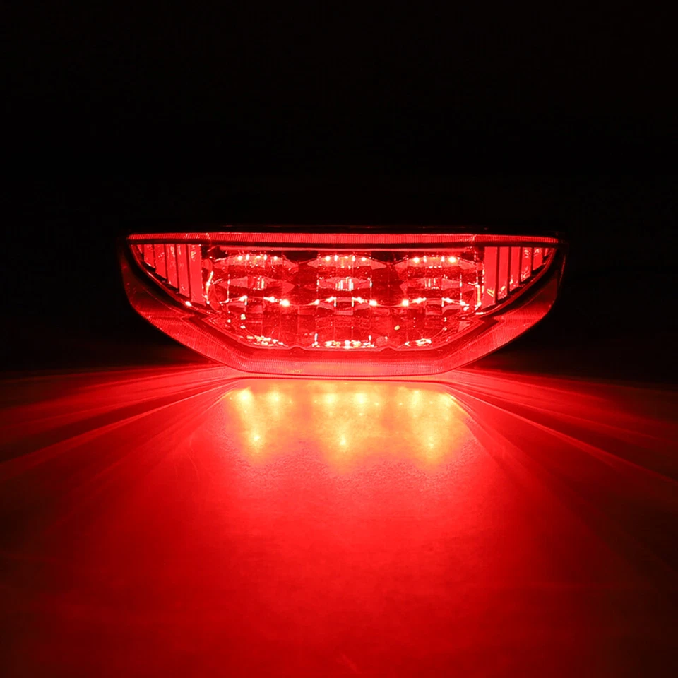 Lámparas de freno LED rojas para Honda TRX 250X 250EX 300 400EX 400X 500 700 Foto 4 de 4