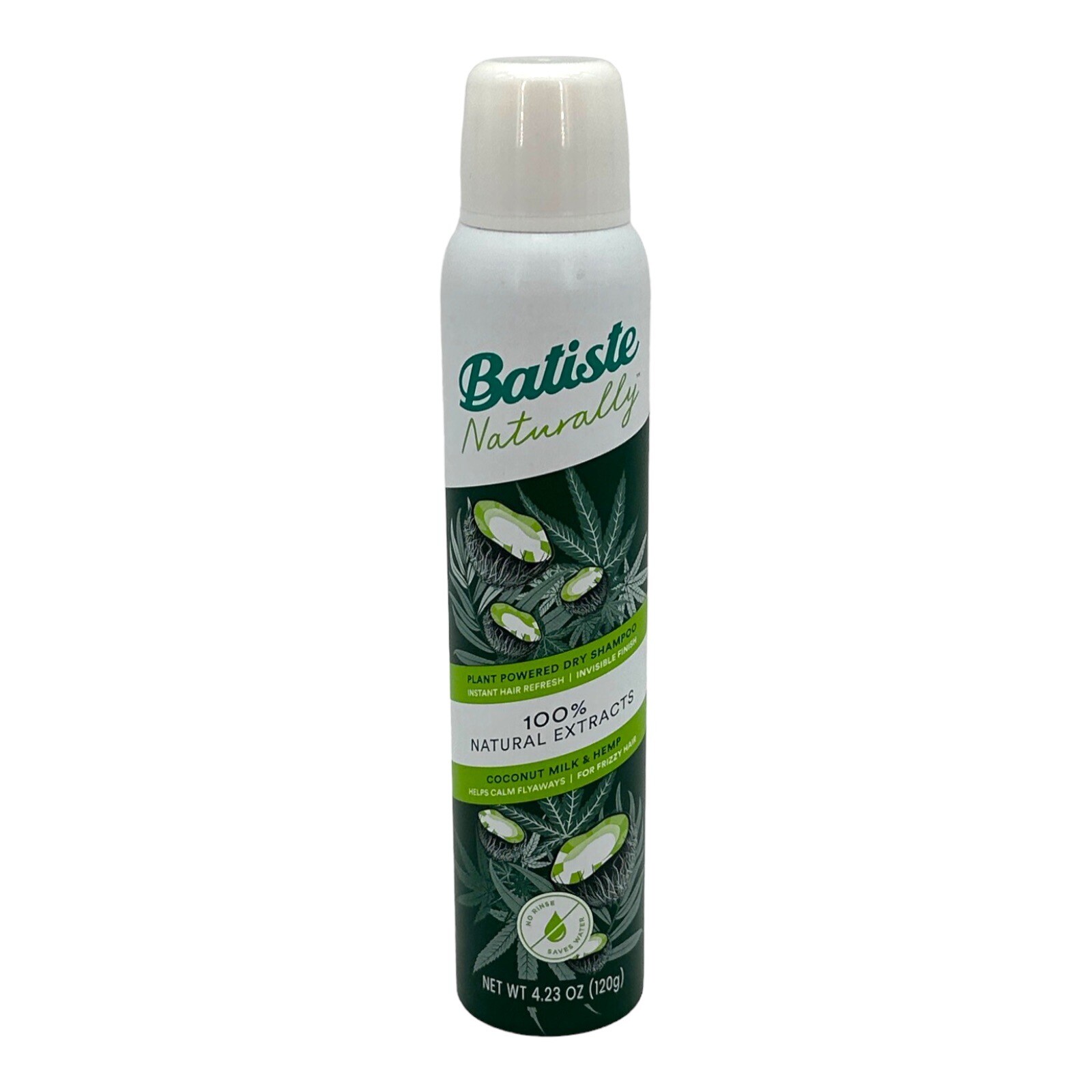 Batiste Naturally DRY SHAMPOO Coconut Milk & Hemp Natural Frizzy Hair 4