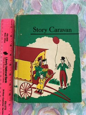 Vintage 1957 Edition ''Story Caravan'' Sheldon Basic Reading Series
