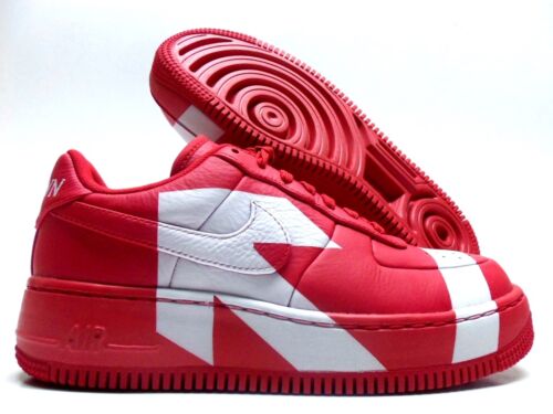 NIKE AF1 AIR FORCE 1 UPSTEP LX UPTOWN RED/WHITE SIZE WOMEN'S 7