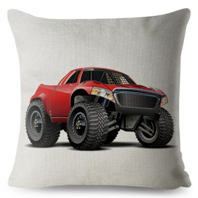 Kissenbezug Kissenbezug 4x4 Monster Truck 45x45 cm 