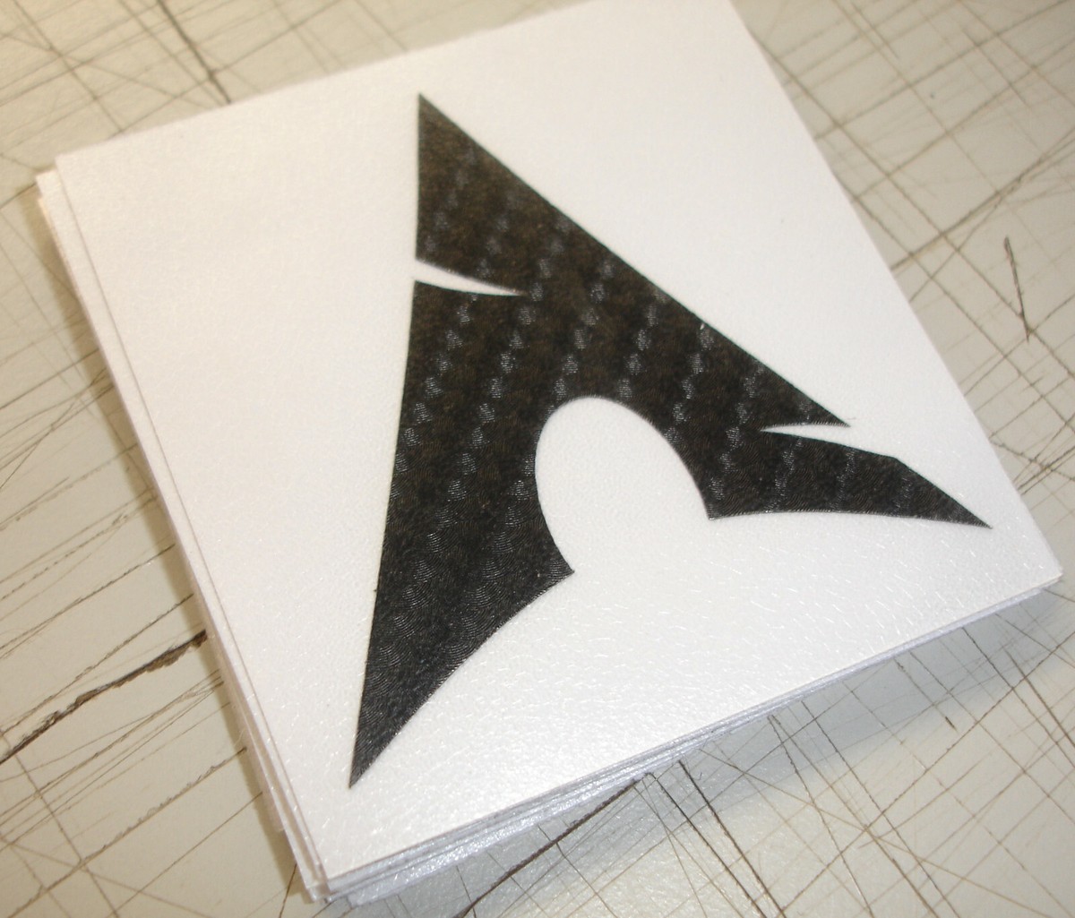 Arch Linux Sticker - Small Blue Decal For Laptop, Phone, PC - Open Source Pride