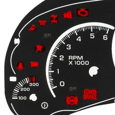 Mil Lights Warning Lights Diy Red Led Kit For Gm Gauge Clusters 03 04 05 06 07c